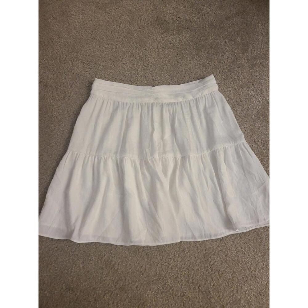 White Mini Skirt